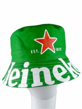 Vibrant Green Heineken Bucket Hat 🍺💚